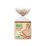 Carrefour bio pain de mie complet bio grandes tranches 500g