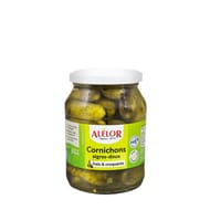 Alélor cornichons aigre-doux 37cl 190g