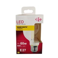 Carrefour ampoule LED fil 60W E27