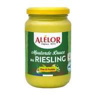 Alélor moutarde douce Alsace au riesling 350g