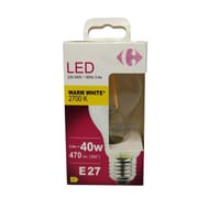 Carrefour ampoule LED fil standard 40W E27