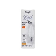 Simpl ampoule LED E14 flamme