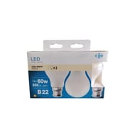 Carrefour ampoule LED B22 standard blanc-froid 60W X3