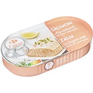 Carrefour extra saumon au naturel 125g