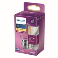 Philips ampoule LED classic 40W E27 WW P45 cl nd