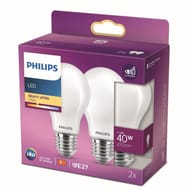 Philips ampoules LED Classic 40W A60 E27 WW FR ND RF 60g