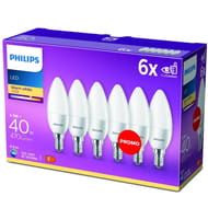 Philips led 40w b35 e14 ww fr nd 6ct/4  216g
