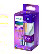 Philips led classic standard b22 100w blanc chaud claire