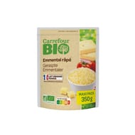 Carrefour bio emmental rapé 350g