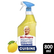 Mr propre spray système anti-poussière lemon 800ml