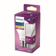 Philips ampoule LED classic 40W A60 B22 ww  boite de 1 30g