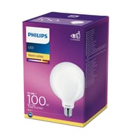 Philips ampoule led classic globe 100w E27 WW G120 non dimable boîte de 1 100g