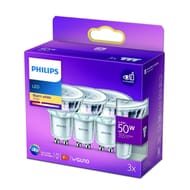 LED Classic 50W GU10 WW 36D NON DIMABLE BOITE DE 3