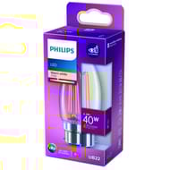 Philips ampoule LED classic 40W B35 B22ww cl nd