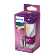 Philips ampoule LED classic 60W A60 E27 WW CL ND RF boîte de 1 60g