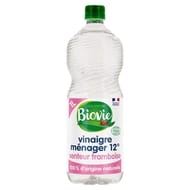 Biovie vinaigre ménager forte concentration 12° arôme framboise 1l