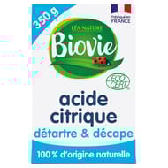 Biovie acide citrique super detartrant naturel 350g