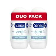 Sanex zero déodorant bille pure fresh 2x50ml
