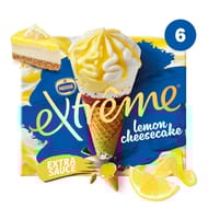 Extrême 6 cônes lemon cheesecake 426g