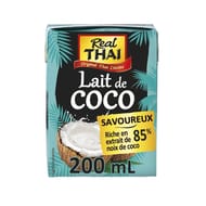 Real thai lait de coco uht 200ml