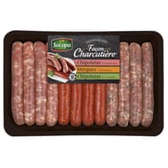 Assortiment saucisses x12 façon charcutière 660g Socopa