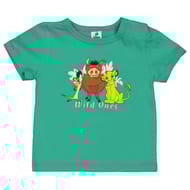 Tee shirt manches courtes roi lion garçon VERT ROI LION 36 MOIS