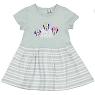 Robe manches courtes minnie fille AQUA MINNIE 36 MOIS