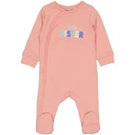 Dors bien molleton mixte ROSE PASTEL LITTLE SISTER 24MOIS