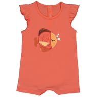Combishort fille ORANGE 24MOIS