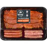 Assortiment grillades saveur mexicaine Carrefour le marché