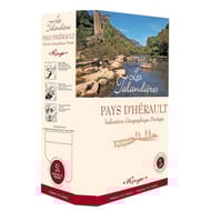 Les Talandières vin rouge i.g.p pays d'Hérault  5l
