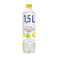 Cristaline eau de source au jus de fruits citronnade 1.5 litres