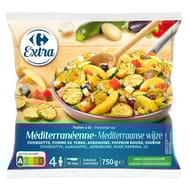 Carrefour extra poêlée à la méditerranéenne 750g