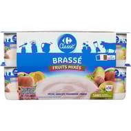 Carrefour classic yaourt fruits mixés brassé 16x125g