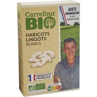 Carrefour bio haricots lingots blancs 400g