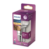 Philips ampoule led classic 60W R63 E27 WW 36D RF D boite de 1 90g