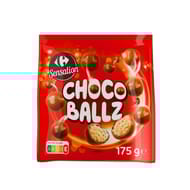Carrefour sensation bonbons chocolat au lait céréales - 175 g