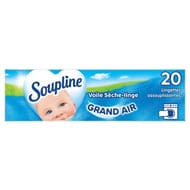 Soupline voile assouplissant sèche-linge grand air x20