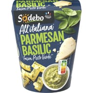 Sodebo box all'italiana pesto verde parmesan basilic 280g
