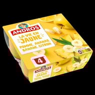 Andros compote la vie en jaune 4x100g