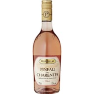 Carrefour monrillac pineau des charentes rose 75cl 17%