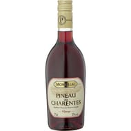 Carrefour monrillac pineau des charentes rouge 75cl 17%