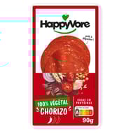 Happyvore chorizo végétal et gourmand 90g