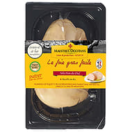 Foie Gras de Canard cru Extra éveiné "Sélection du chef" 500g Maistres occitans