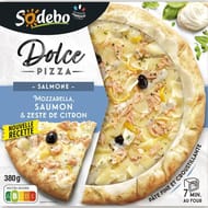 Sodebo dolce pizza salmone 380g