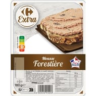 Carrefour extra mousse forestière 180g