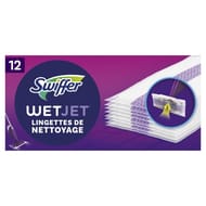 Swiffer wetjet recharges lingettes nettoyantes x12