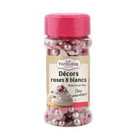 La patelière mélange de décors roses et blancs 45g