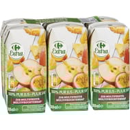 Carrefour extra pur jus multifruits 6x20cl