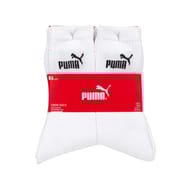 6 paires de mi chaussettes crew sport homme Puma BLANC 300 39\42